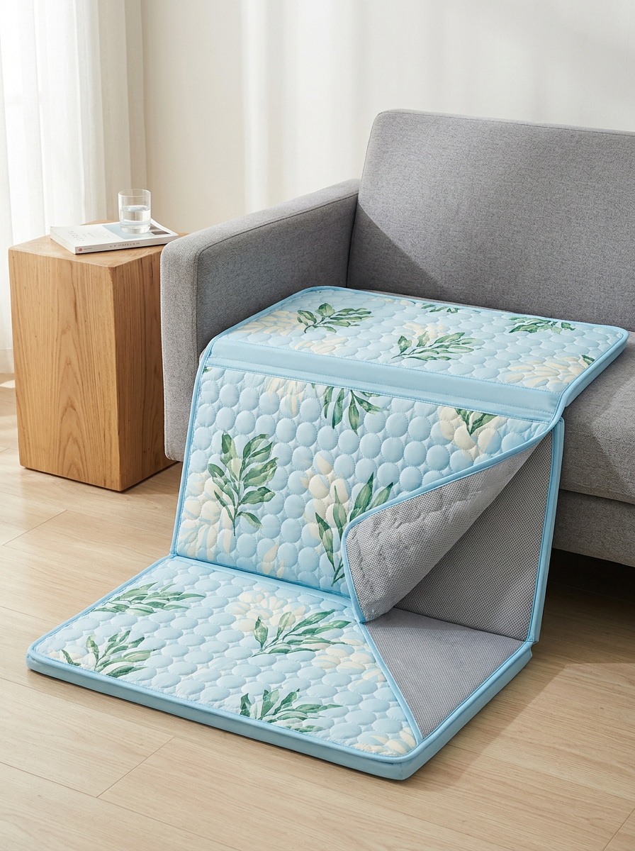 Botanical Floral Pattern Pattern Cooling Mat