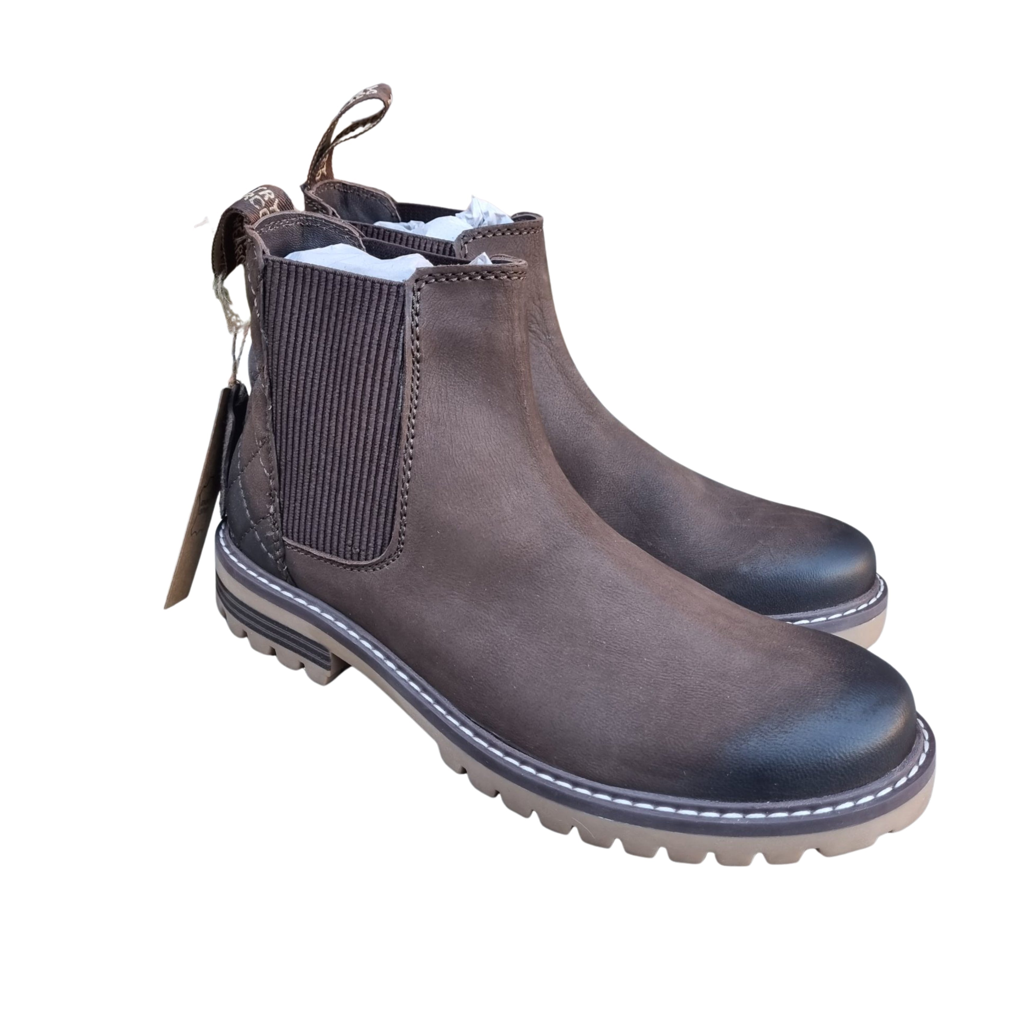 Relaxed Leather Comfort Riding Boots
