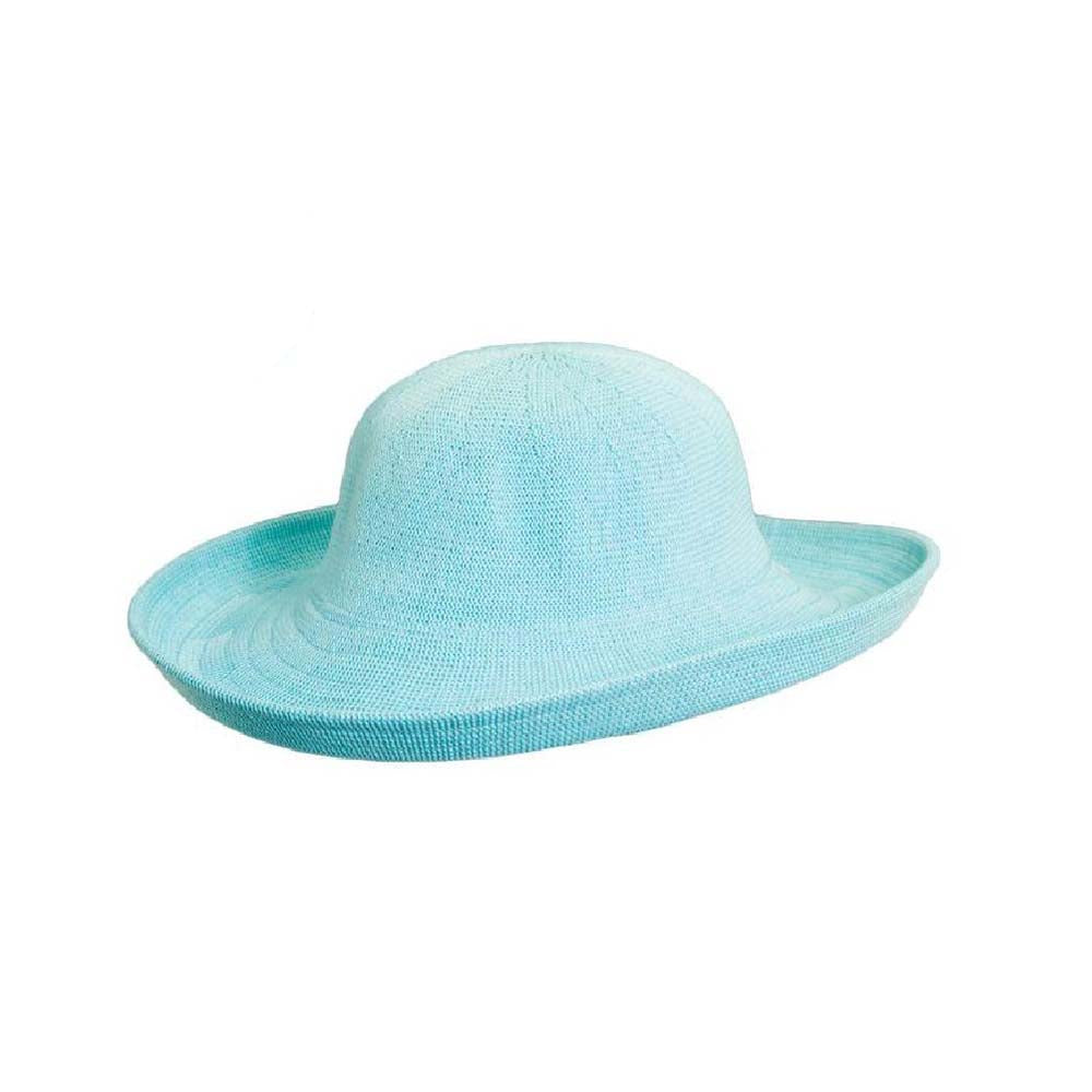 Women’s Classic Wide Brim Cotton Round Crown Hat