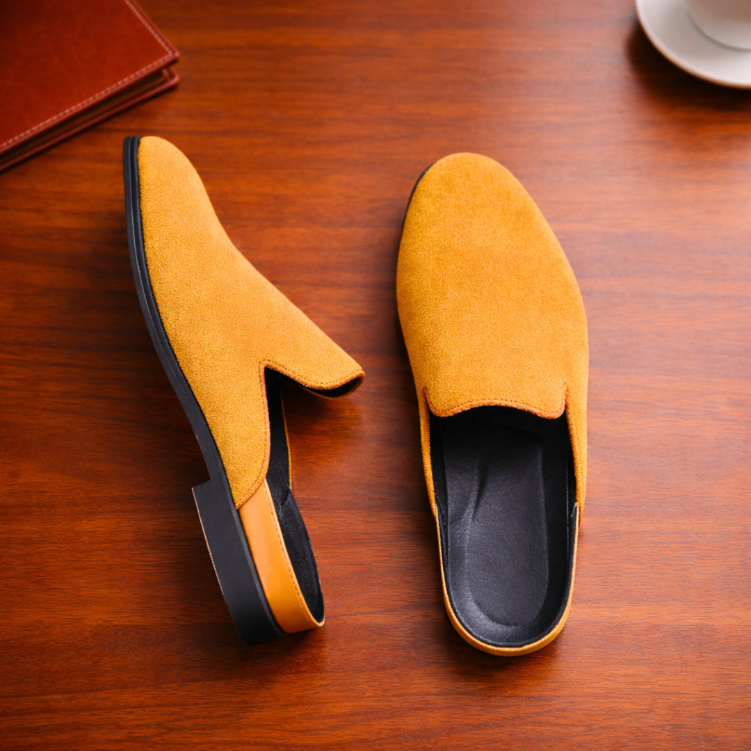 Comfortable Suede Mules
